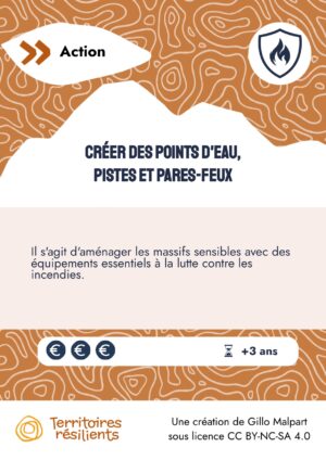 PO-10 Créer des points d'eau, pistes et pares-feux_Territoires résilients