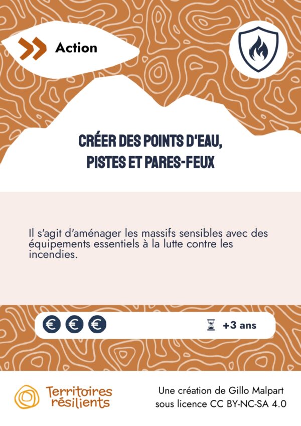PO-10 Créer des points d'eau, pistes et pares-feux_Territoires résilients