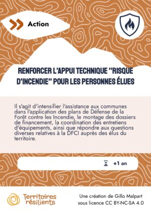 PO-11 Renforcer l'appui technique ''risque d'incendie'' pour les personnes élues _Territoires résilients
