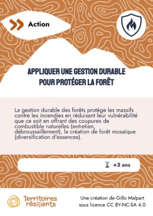 PO-9 Appliquer une gestion durable pour protéger la forêt_Territoires résilients