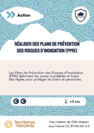 Réaliser des Plans de Prévention des Risques d'Inondation (PPRI)