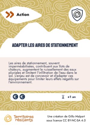 Adapter les aires de stationnement