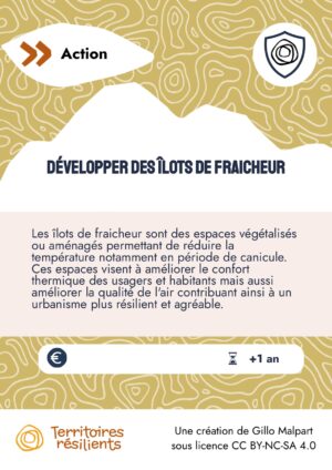 Développer des îlots de fraicheur