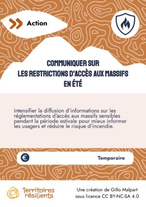 PO24-Communiquer sur les restrictions d'accès aux massifs en été_Mavana