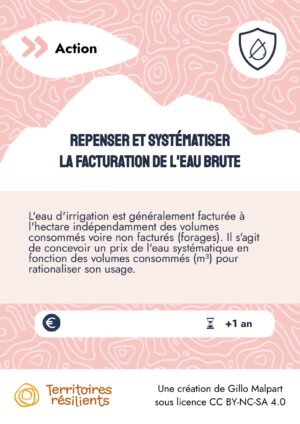 PO42-Repenser et systématiser la facturation de l'eau brute_Mavana