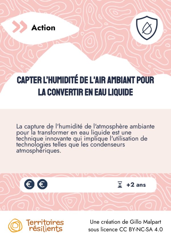 PO46-Capter l’humidité de l'air ambiant pour la convertir en eau liquide_Mavana