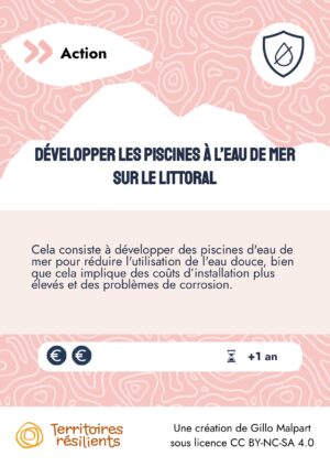Développer les piscines à l’eau de mer sur le littoral