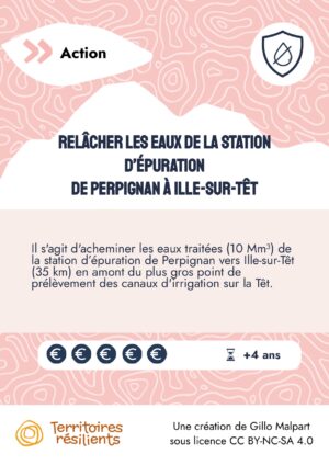 Relâcher les eaux de la station d’épuration de Perpignan à Ille-sur-Têt
