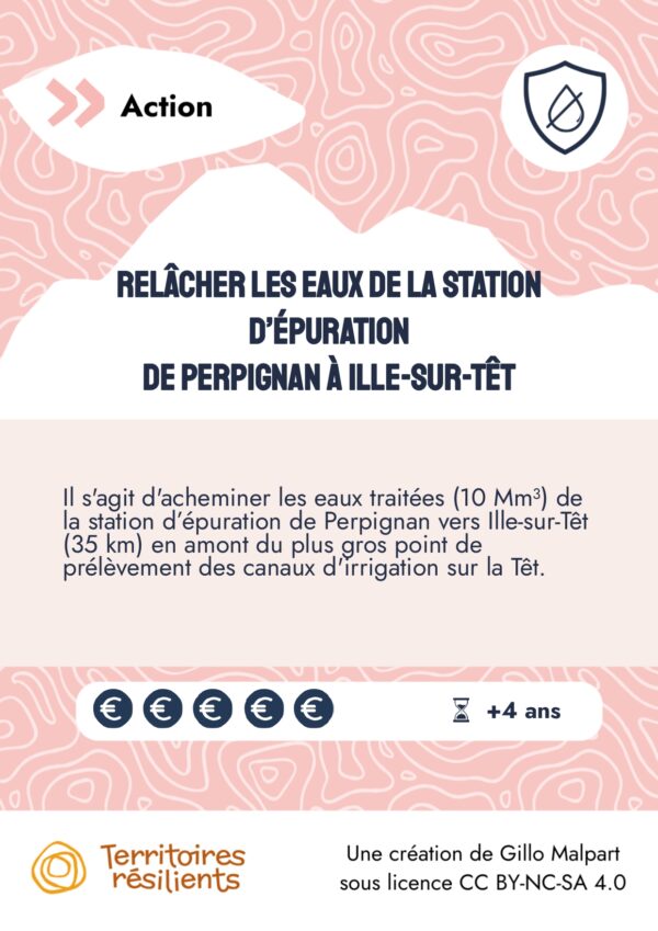 Relâcher les eaux de la station d’épuration de Perpignan à Ille-sur-Têt