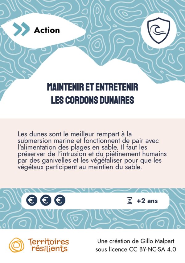 Maintenir et entretenir les cordons dunaires