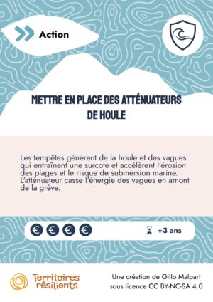 Mettre en place des atténuateurs de houle