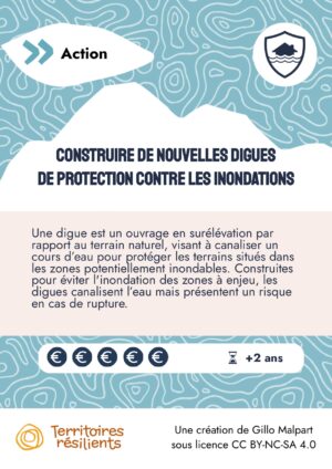 Construire de nouvelles digues de protection contre les inondations