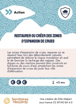 Restaurer ou créer des zones d'expansion de crues