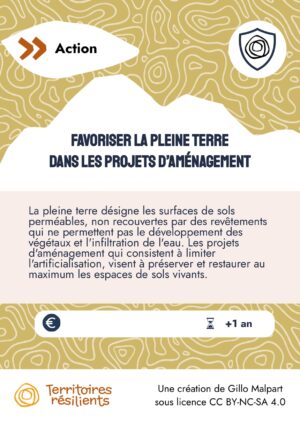 Favoriser la pleine terre dans les projets d’aménagement
