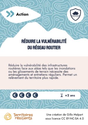 Réduire la vulnérabilité du réseau routier