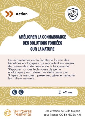 Améliorer la connaissance des solutions fondées sur la nature